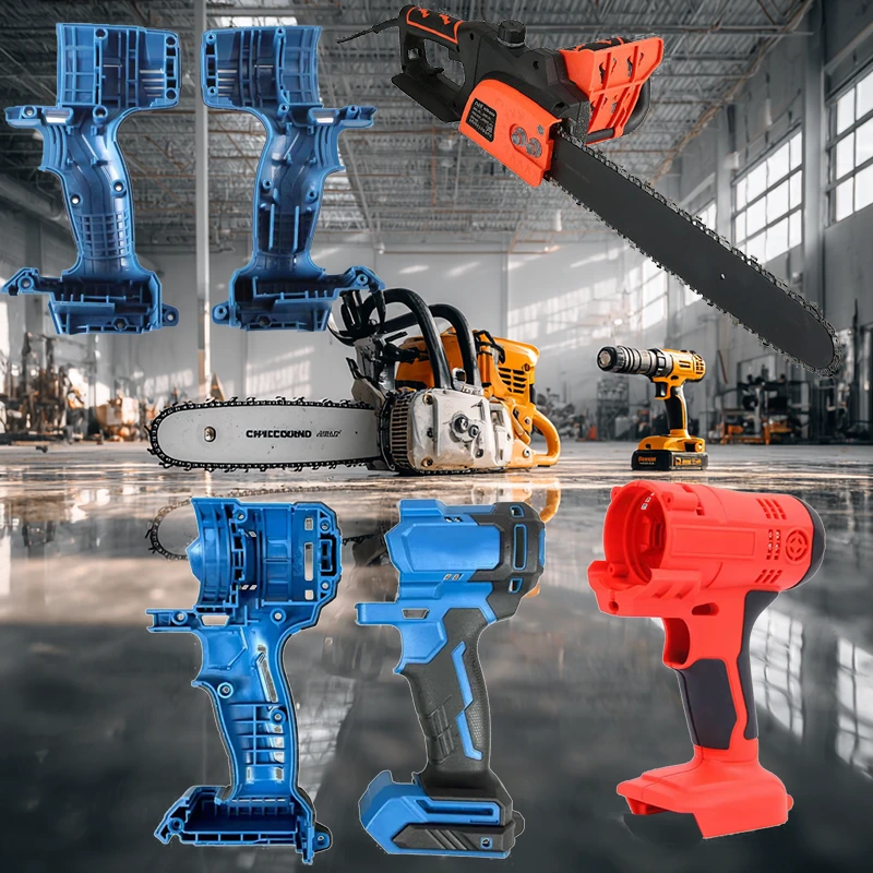 Power tools plastic components and injection molding applications